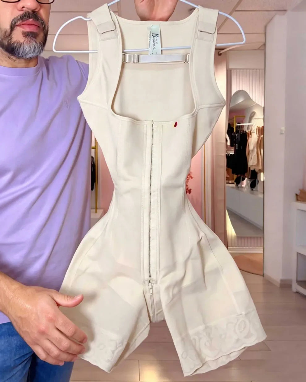 Body Moldeador con Tirantes Ajustables y Diseño Levantador