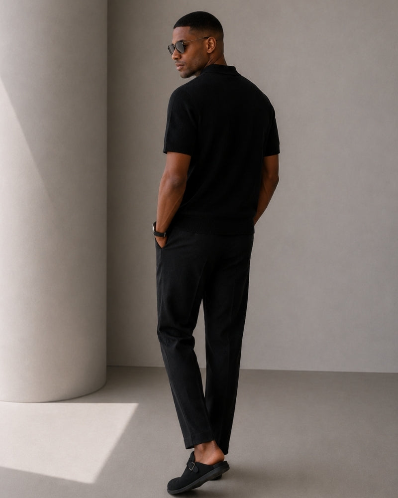 Marbella Zip Up Polo