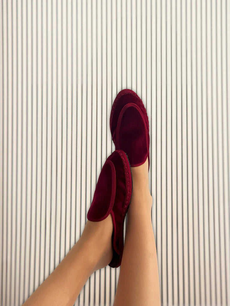 Babuchas de Terciopelo Palazzo