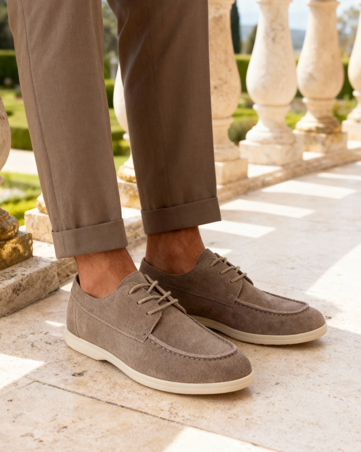 Premium Suede Lace Shoes