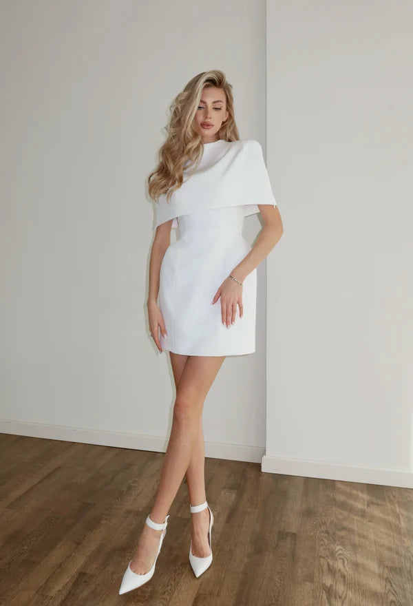 Conjunto de Vestido y Chal"