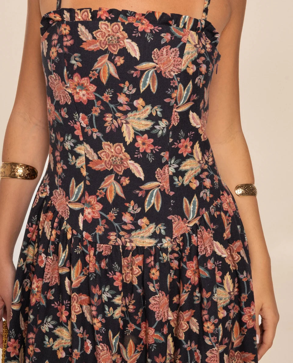 VESTIDO PAOLA · AZUL MARINO